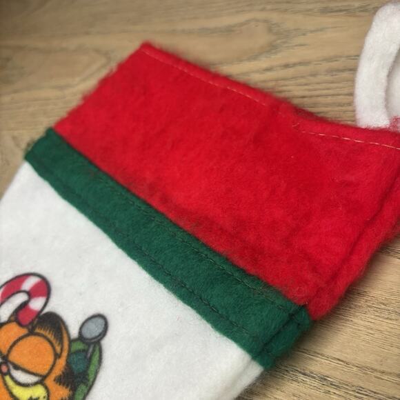 Vintage 1978 Garfield The Cat Christmas Xmas Stocking Comic Gag Humor - Picture 7 of 7
